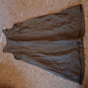 J. Jill Elliptical-Hem A-Line Midi Dress, NWOT, Size L